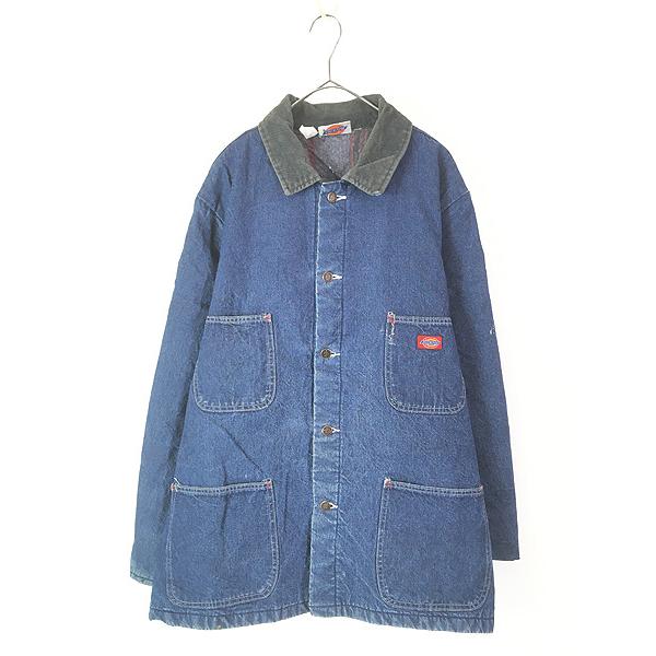 80s Dickies ブランケットライナー カバーオールジャケット 古着90s