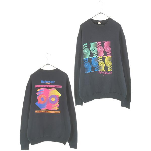 古着 80s USA製 Rolling Stones 「Steeel Wheels」 ツアー ロック