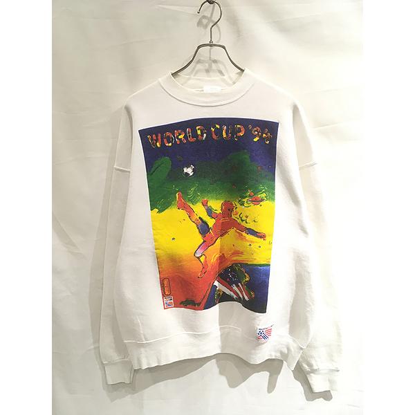 古着 90s USA Peter Max 「World Cup 94」 サッカー ワールドカップ