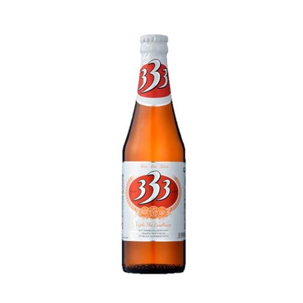 ビール 333 ＜バーバーバー＞ベトナム （瓶） 355ml beer : ビール