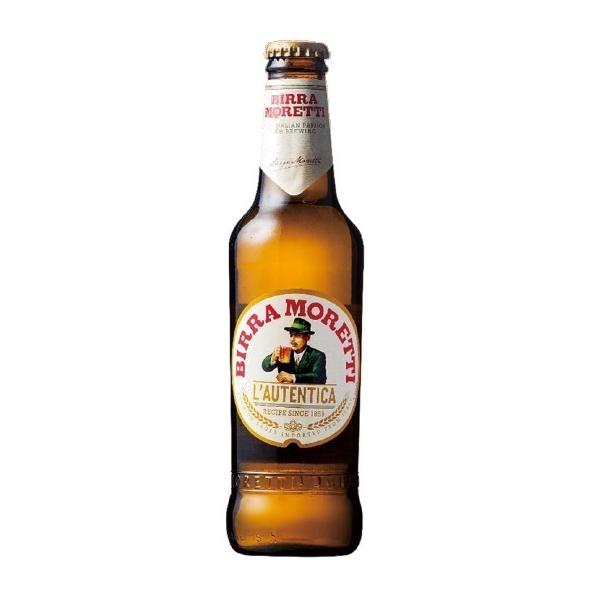 期間限定セール ケース販売送料無料 モレッティ イタリアン ピルスナー （瓶） イタリア ビール （330ml×24本） クール便不可