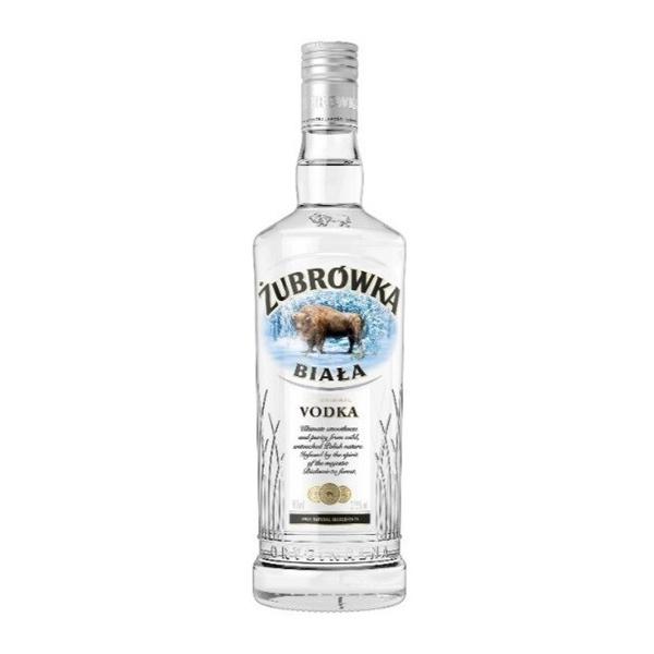 ショットグラス付 ズブロッカ クリア ウォッカ 37.5％ 500ml ＜中瓶