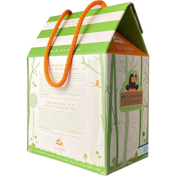 ワイン イタリア モンテプルチアーノ・ダブルッツォ BIB バックインボックス 3000ml 2024 ルナーリア １本ご注文で通常ボトル4本分 赤