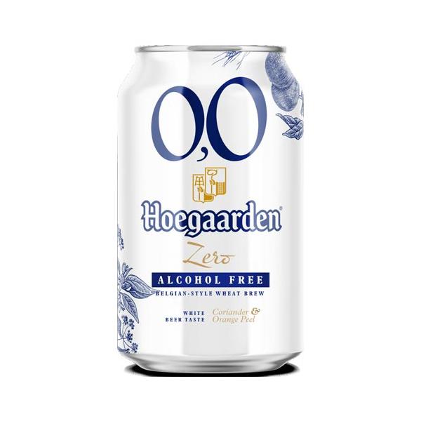 【賞味期限2026年6月30日】＜ホワイトビールのノンアルコール！＞ ヒューガルデン ゼロ 0.0％ 330ml 缶 ノンアルコール ホワイトビールテイスト
