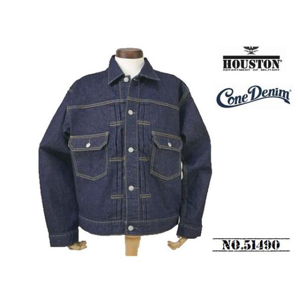 ヒューストン★インディゴ　XL相当◎デニムセットアップ★ HOUSTON（ヒューストン） 【送料無料 23%OFF】HOUSTON CONE DENIM