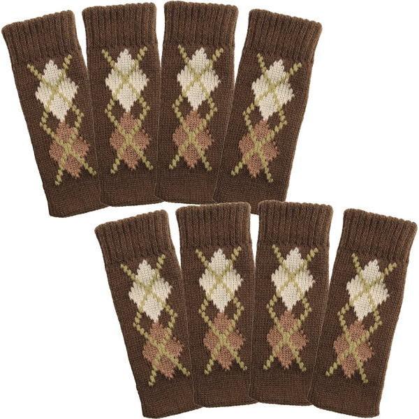 お家の椅子に付けるだけ！フローリングや畳のキズを防止します脱げにくい チェアソックス　チェック　コジット　フローリング キズ対策　床の傷 対策　フロアーガード　フローリング 防音