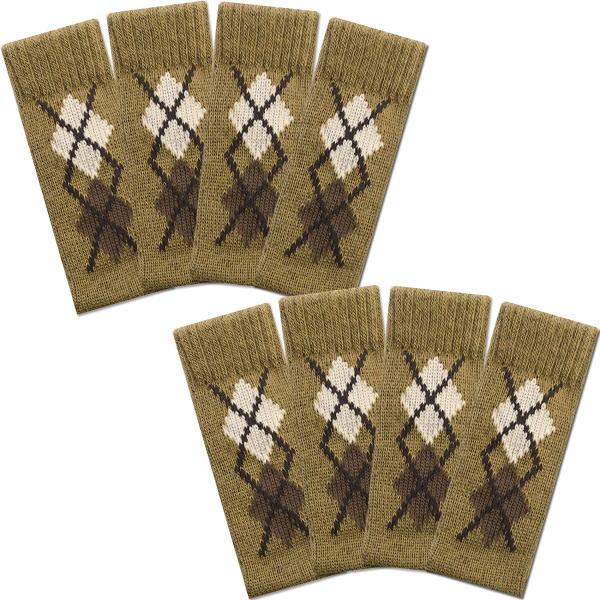 お家の椅子に付けるだけ！フローリングや畳のキズを防止します脱げにくい チェアソックス　チェック　コジット　フローリング キズ対策　床の傷 対策　フロアーガード　フローリング 防音