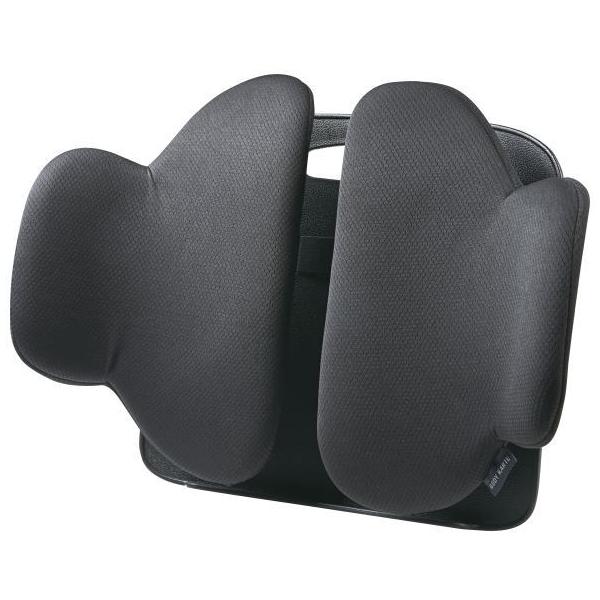 いつもの椅子に取り付けて座るだけ！包みこむように美姿勢へコジット 腰痛 対策 クッション 楽座 サポート プレート ボディカルテ 姿勢 矯正 美しい 習慣 負担軽減 骨盤 背筋 座るだけ 腰当てフィット 事務 デスクワーク PC 疲労 姿勢...