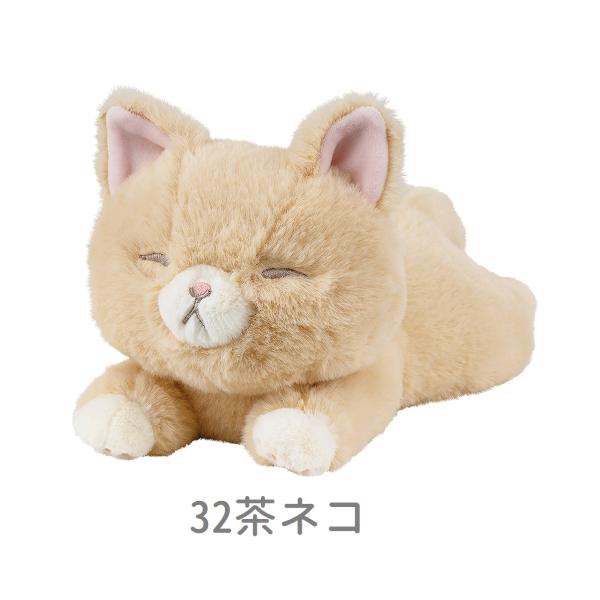 LivHeart（りぶはあと） 在庫あり くたっとびより ミニクッション 茶