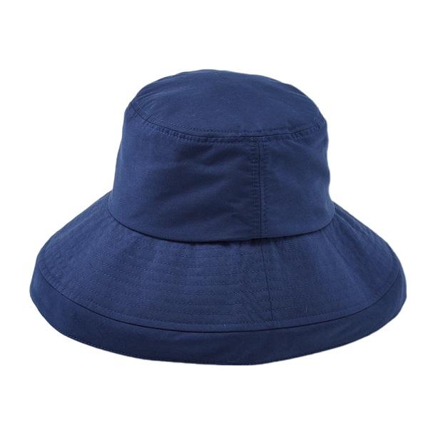 ネイビーの刺繍入り広いつば帽子 sqnz logo cap / ロゴ ベースボール キャップ 刺繍 ストリート