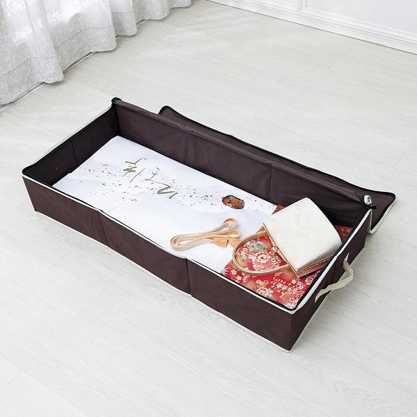 【即納】炭入り消臭着物一式収納ケース A-03 アイメディア (約)92×42×18cm 着物 帯 小物 収納 収納ケース 押し入れ クローゼット 消臭 炭 着物 収納ケース