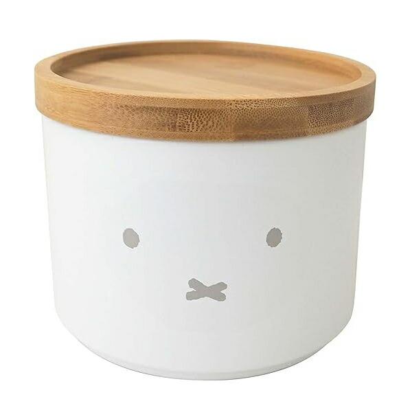 モノトーン＆シンプル！大人可愛いデザインのミッフィーシリーズより小物収納類の収納に便利なスチール製キャニスター　【商品仕様】シリーズ名：ミッフィーブランド名：オカトーメーカー型番：24995原産国／製造国：中国代表カラー：ホワイト材質：本体...