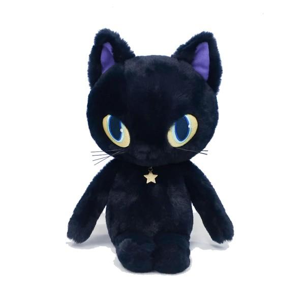 モンスイユ　 MAY BLUE シャム猫シリーズ　ルイ　黒猫 ぬいぐるみ 在庫あり ブルー・ワールド ぬいぐるみ M ラピス 32cm 内藤デザイン