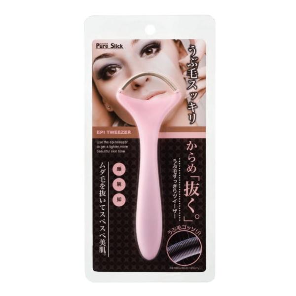 うぶ毛スッキリからめ「抜く」うぶ毛すっきりツイーザー フェイスケア 顔 うぶ毛ケア 産毛ケア 毛抜き 産毛処理グッズ 産毛 シェーバー