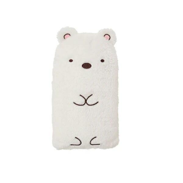 体も心もぽっかぽか♪ 可愛い「すみっコぐらし」ECO湯たんぽ♪　【商品仕様】カラー：ホワイトシリーズ名：やわらかECO湯たんぽブランド名：ニーズメーカー型番：92175原産国／製造国：中国湯たんぽの素材：シリコーンゴム材質1：本体：塩化ビニ...