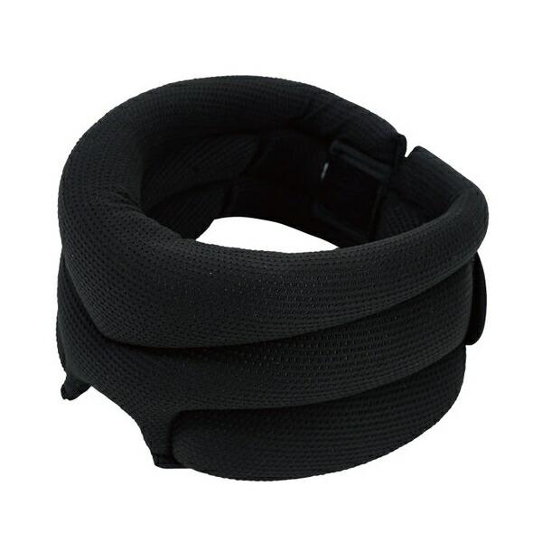 頭部を支えて首筋をやさしく伸ばす!　【商品仕様】カラー：ブラックシリーズ名：Dr.PROブランド名：ニーズメーカー型番：94087原産国／製造国：中国サイズ：首まわり約30.0〜45.0cmまで商品重量：50ｇ材質(本体)：本体生地部：ポリ...