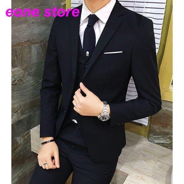 フォーマルスーツ上下セットアップ紳士3点セット ブラックスーツ ビジネススーツベストとスラックスとジャケット男性テーラードコート メンズ通勤 Dragon Eondep ドラゴンストア 通販 Yahoo ショッピング