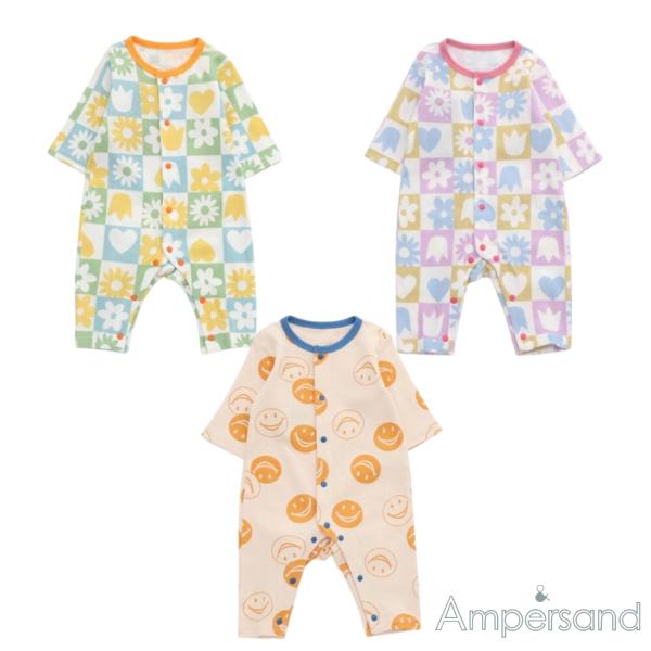 【商品説明】Ampersand(アンパサンド)のカバーオール・ロンパース「スムースバラエティカバーオール」は、小さなお子様への贈り物や出産祝いにも最適。カジュアルスタイルが好みなベビーにおすすめ♪【サイズ】60:身丈48.5 身幅25 肩幅...