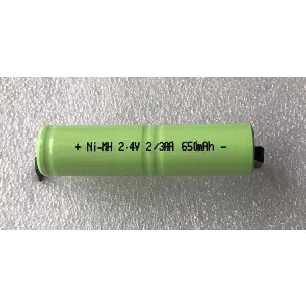 3個セット ニッケル水素電池 NiMH充電池 2.4V 2/3AAX2 650mAh 電動