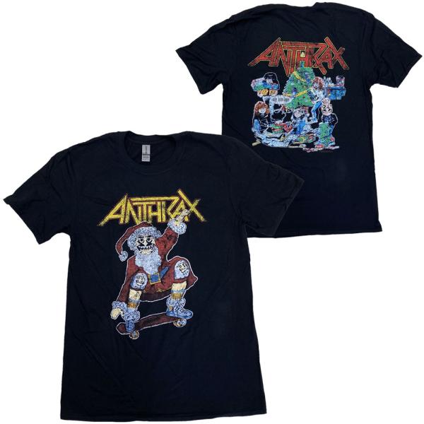 アンスラックス・ANTHRAX ・VINTAGE CHRISTMAS・Tシャツ・メタルT