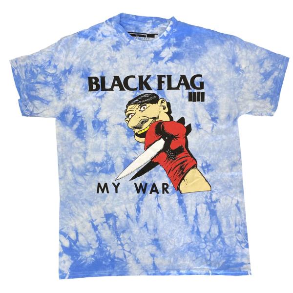 ブラッグ フラッグ・BLACK FLAG・MY WAR・CRYSTAL-TIE-DYED