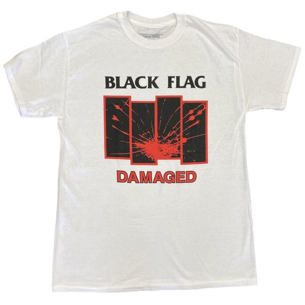 ブラッグ フラッグ・BLACK FLAG・DAMAGED・Tシャツ・ロックTシャツ