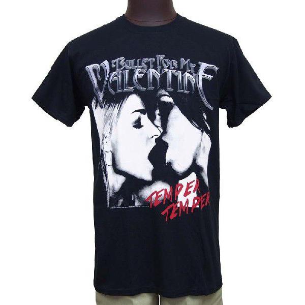 ブレット フォー マイ ヴァレンタイン Bullet For My Valentine Temper Temper Kiss バンドtシャツ Bfmv Tempertemper Dragtrain 通販 Yahoo ショッピング