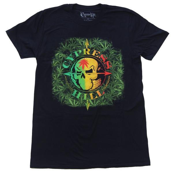 CYPRESS HILL�E�T�C�v���X �q���ESOUTH GATE LOGO &amp; LEAVES�ET�V���c�E���b�NT�V���c