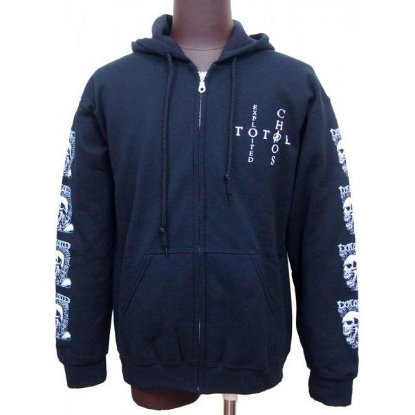 THE EXPLOITED エクスプロイテッドパーカー貴重激レアUSA製 【公式通販】