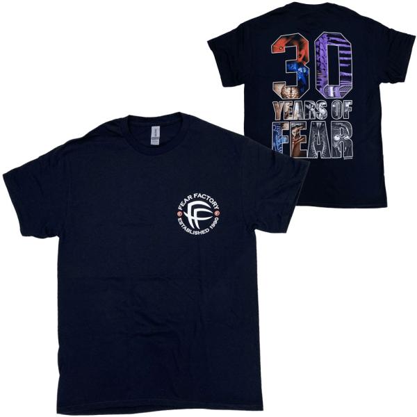 フィア ファクトリー・FEAR FACTORY・30 YEARS OF FEAR・Tシャツ