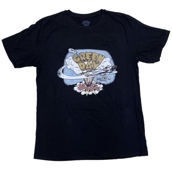 グリーン デイ・GREEN DAY・VINTAGE DOOKIE・BLACK・Tシャツ