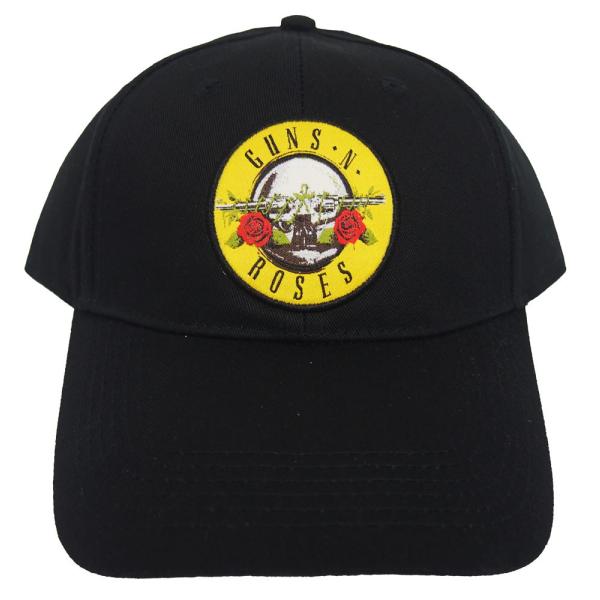 GUNS N' ROSES・ガンズアンドロゼース・アクセルローズ・ CIRCLE LOGO CAP・キャップ・ベースボールキャップ