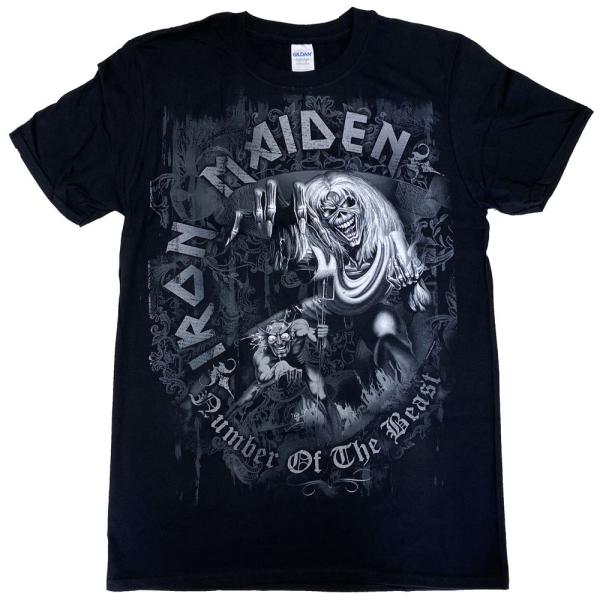 アイアンメイデン・IRON MAIDEN・NOTB GREY TONE・Tシャツ・バンドT