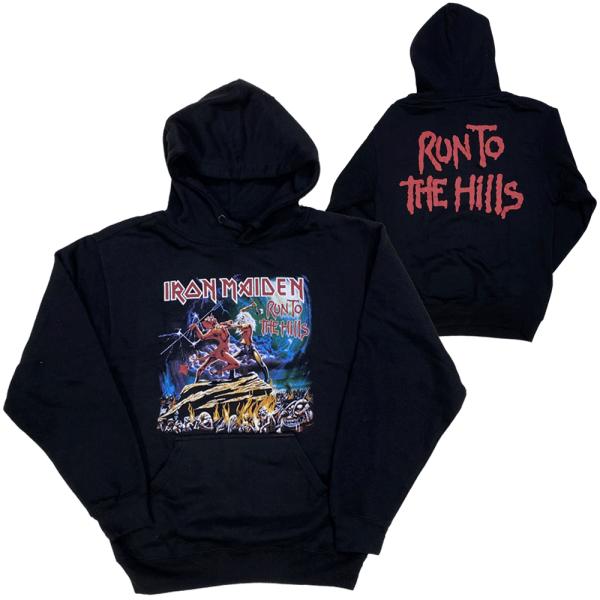 アイアン メイデン・IRON MAIDEN・RUN TO HILL・パーカー・スウェット
