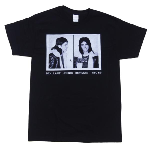 ジョニー サンダース Johnny Thunders Mag Shot Tシャツ ロックtシャツ Jtunders Magshot Dragtrain 通販 Yahoo ショッピング