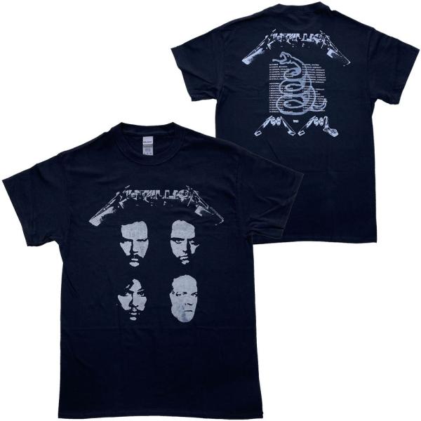 メタリカ・METALLICA・4 FACES・Tシャツ・ロックTシャツ