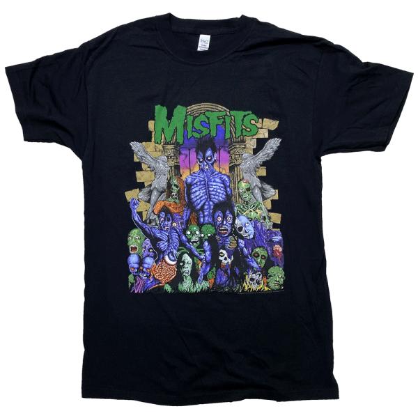 ミスフィッツ・MISFITS・EARTH AD COLOR・USA版・Tシャツ・ロックT