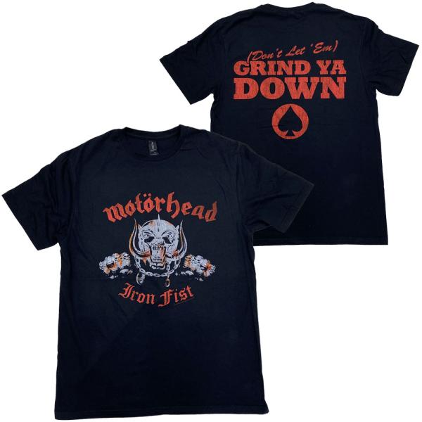 モーターヘッド・MOTORHEAD・IRON FIST・Tシャツ・ロックTシャツ モーターヘッド・MOTORHEAD・IRON FIST・Tシャツ・ロックTシャツ