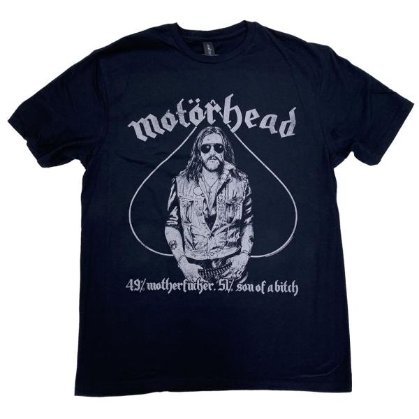 モーターヘッド・MOTORHEAD・49% MOTHERFUCKER・Tシャツ・ロックT