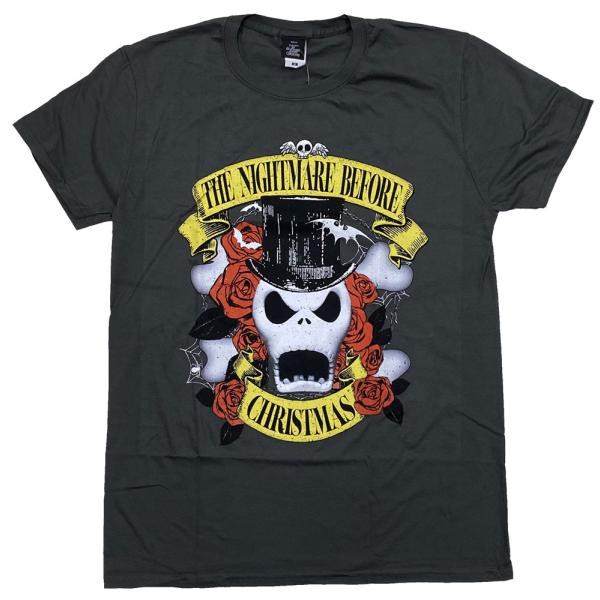 トップス nightmare before Christmas t shirt NIGHTMARE BEFORE CHRISTMAS・ナイトメア ビフォア クリスマス・ORANGE