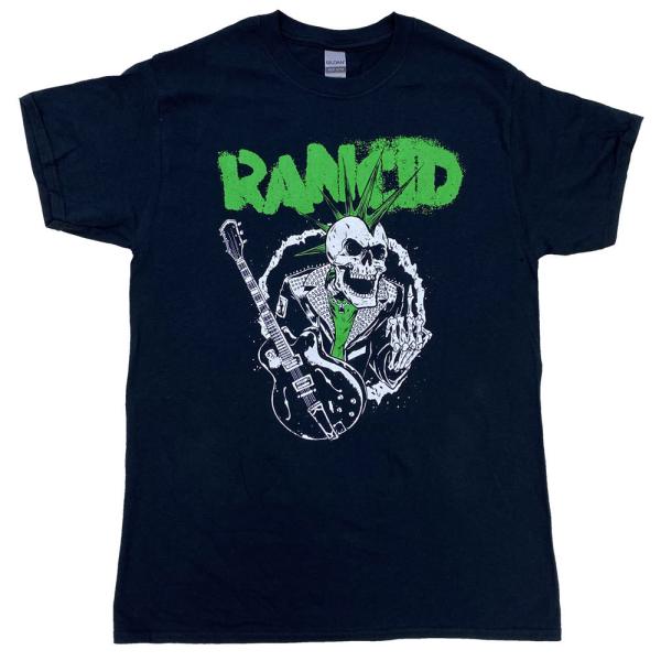 RANCID・ ランシド・SKELE TIM GUITAR・EU版・Tシャツ