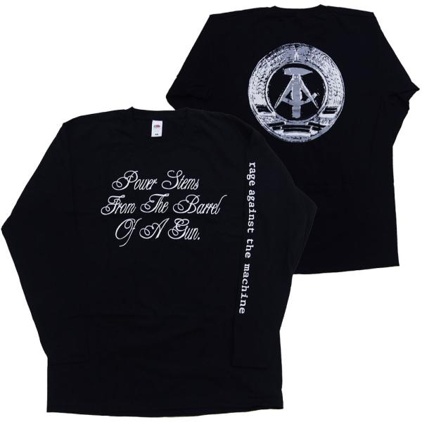 rage against the machine 　長袖シャツ　ロングT RAGE AGAINST THE MACHINE ロングスリーブTシャツ Power Stems