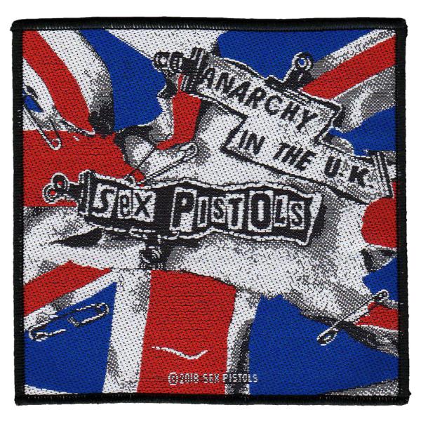 SEX PISTOLS・セックス ピストルズ・ANARCHY IN THE UK・ 刺繍パッチ