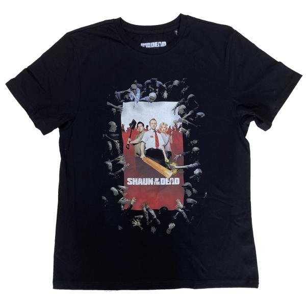 00s Shaun of the Dead ショーンオブザデッド Tシャツ L dragtrain_shaunof-new
