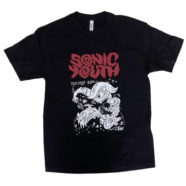 SONIC YOUTH・ソニック ユース・TEENAGE RIOT・Tシャツ・ロックTシャツ