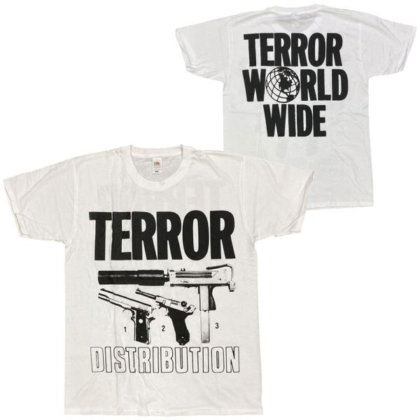 TERROR WORLDWIDE・テラーワールドワイド・DISTRIBUTION・Tシャツ