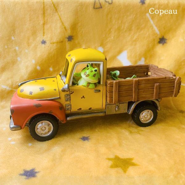 【新品】カエルのコポー　コポタロウ　ツノ親分のトラックドライブ　コポーヴィレッジ 新品】カエルのコポー コポタロウ ツノ親分のトラックドライブ