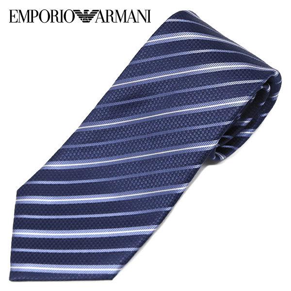 EMPORIO ARMANI エンポリオアルマーニ ネクタイ necktie EA ストライプ