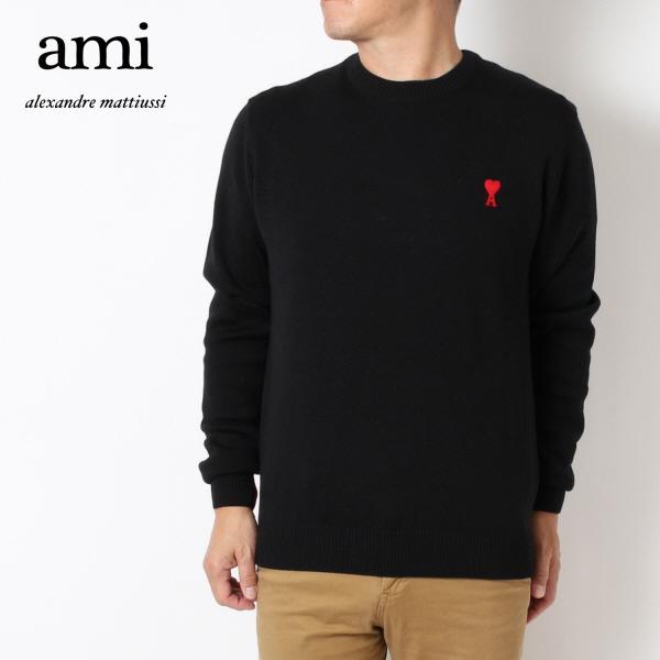 AMI ALEXANDRE MATTIUSSI] [アミパリス]ニット セーター ブラック 
