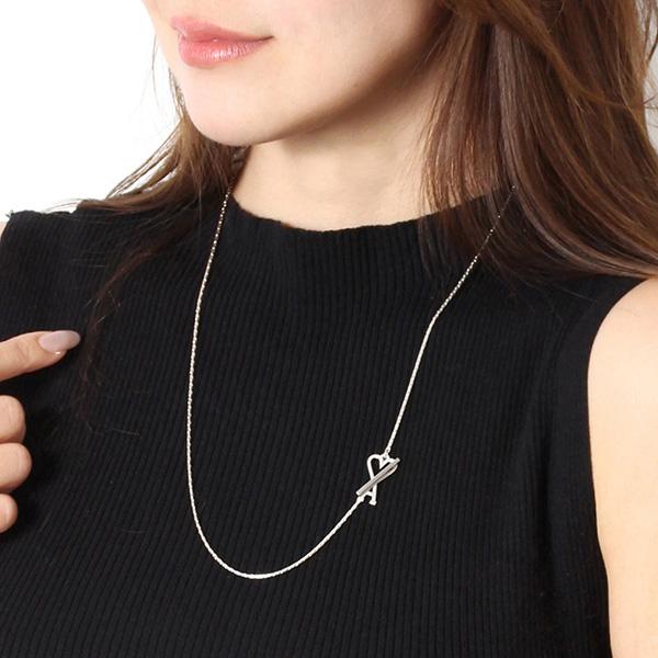 26AWモデル アミ アレクサンドル マテュッシ AMI Alexandre Mattiussi レディース ネックレス AMI DE COEUR【900 SILVER】 UJW916.361 900/【2026-27AW】